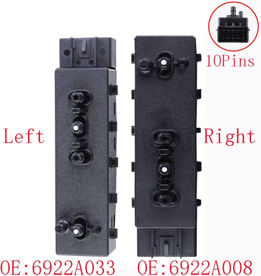 Power Seat Adjustment Switch for Mitsubishi Outlander ASX Lancer